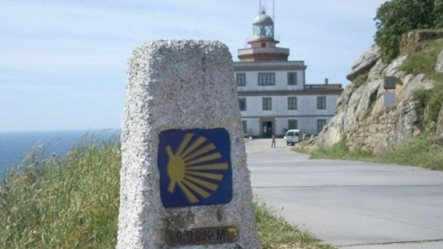 Cabo Fisterra, l'arrivo sull'Oceano Atlantico.