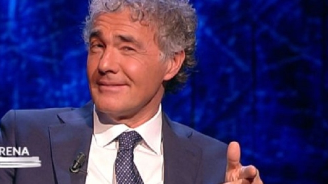 Massimo Giletti conduttore de L'Arena