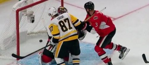 Crosby scored Penguins' goal, NHL Youtube channel https://www.youtube.com/watch?v=EXodcUIqjQ