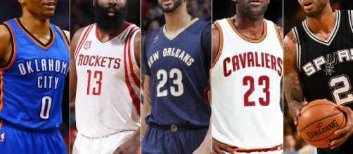 Mejor Quinteto del A&ntilde;o (v&iacute;a Twitter - NBA)
