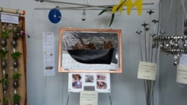 Le opere premiate in esposizione
