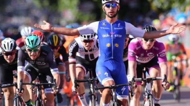 Terza tappa vinta in questo giro da Gaviria