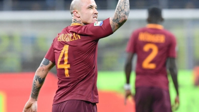 Il Ninja Radja Nainggolan potrebbe diventare l'obiettivo di calciomercato numero uno dell'Inter.