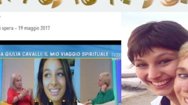 Marina Giulia Cavalli e sua figlia Arianna