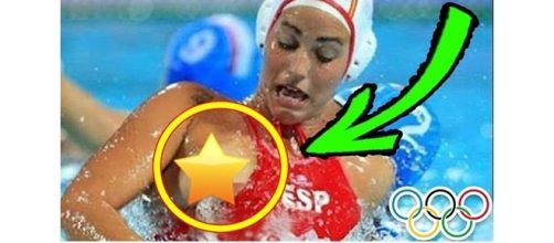 Nadadora foi tra&iacute;da pelo mai&ocirc; durante os Jogos Ol&iacute;mpicos