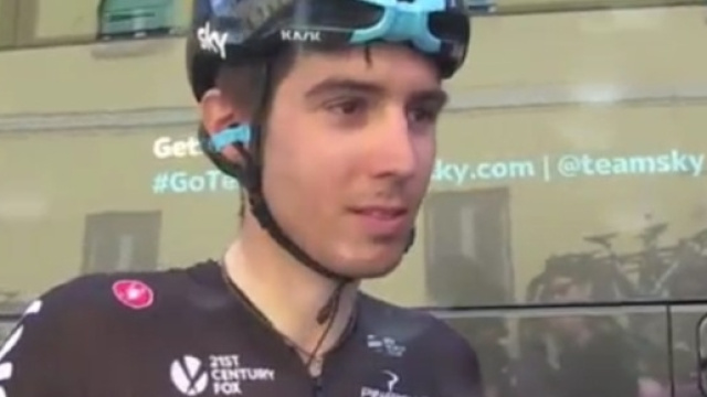 Diego Rosa, prima stagione al Team Sky