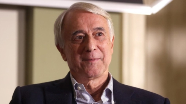 Giuliano Pisapia di Campo Progressista parla dopo le Primarie del PD