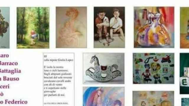 Locandina della mostra "Balocchi"