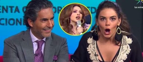 Atriz deixou convidada do programa em saia justa