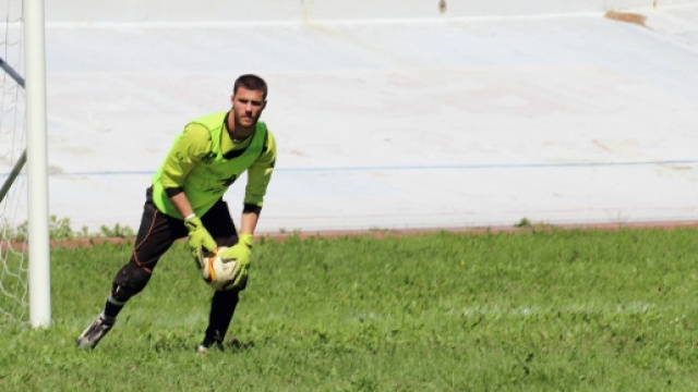 Roberto Bressan impegnato in una delle sue partite