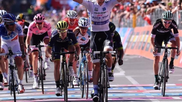 Bob Jungels vince a Bergamo la 15esima tappa