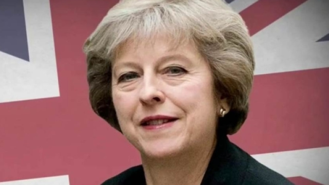 UK Prime Minister Theresa May.