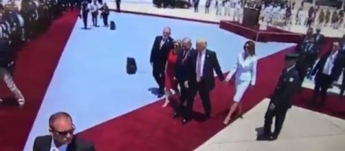 Donald Trump, Melania Trump, via Twitter