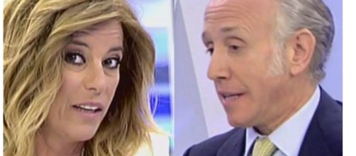 Esther palomera y Eduardo Inda.