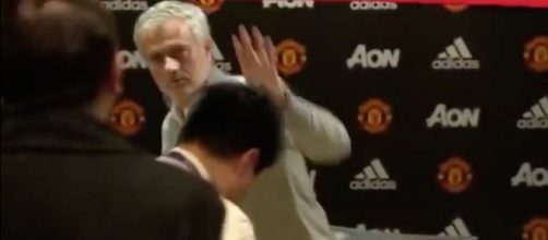 Mourinho deu a entrevista mais r&aacute;pida do futebol