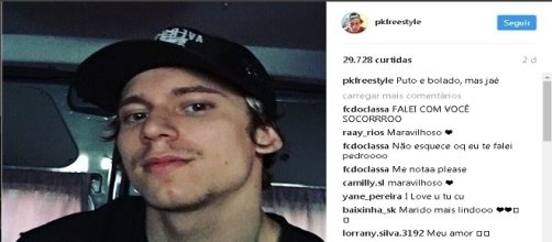 O cantor n&atilde;o disse o motivo do desabafo (Foto: Reprodu&ccedil;&atilde;o)