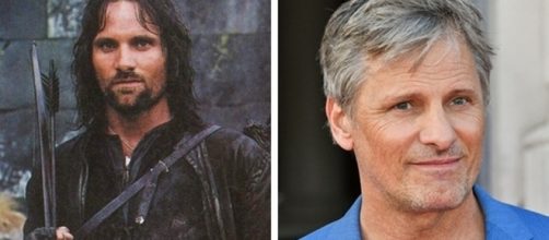 Viggo Mortensen, o Aragorn, 16 anos ap&oacute;s o lan&ccedil;amento de ''A Sociedade do Anel''.