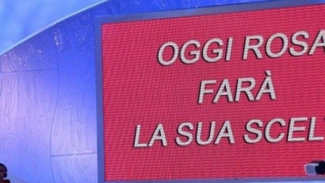Rosa Perrotta la scelta &egrave; fatta