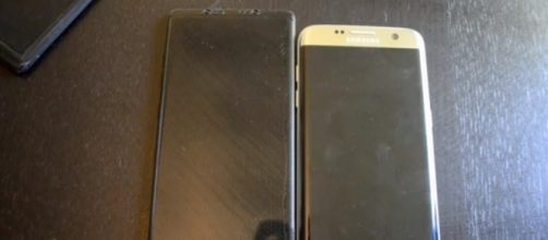 3D print of the Samsung Galaxy Note 8 leaked online -- Concept Creator / YouTube