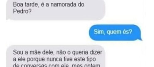 Essa m&atilde;e acabou falando algo que resultou no fim do namoro de seu filho