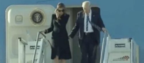 Melania Trump, Donald Trump, via Twitter