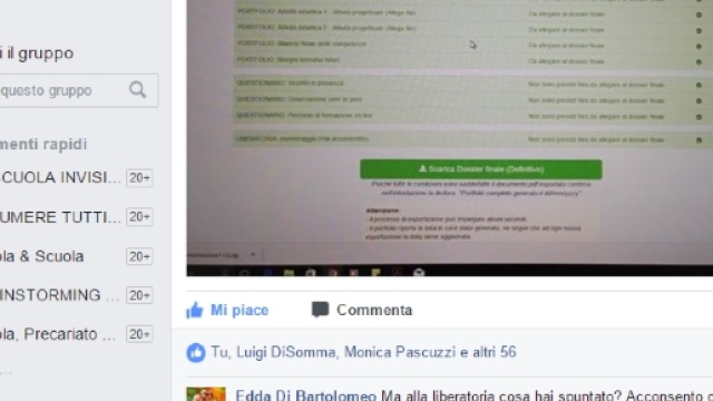 come caricare il Dossier Finale