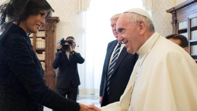 I Trump hanno incontrato Papa Francesco