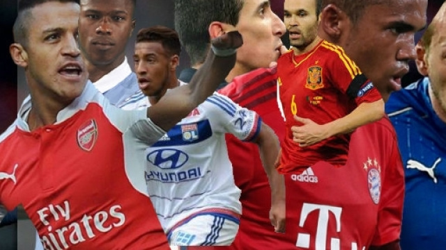 Iniesta, Bernardeschi, Tolisso