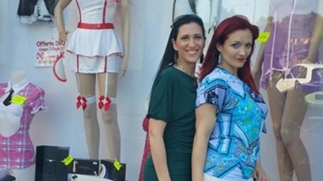 Le attrici Mary Rider e Luna Dark