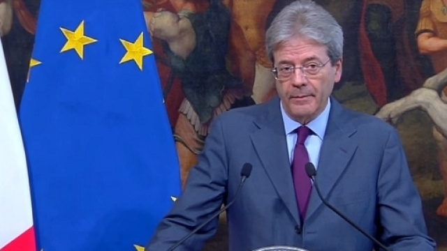Paolo Gentiloni, presidente del Consiglio