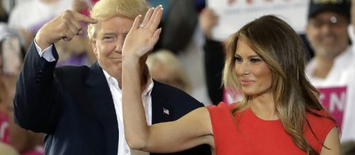 Melania Trump prays, assails critics in Florida speech | Daily ... - dailymail.co.uk