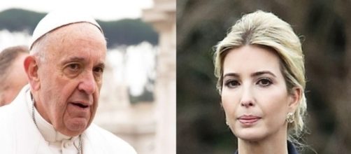 Pope Francis, Ivanka Trump, via Twitter