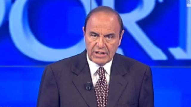 Bruno Vespa conduttore di Porta a Porta