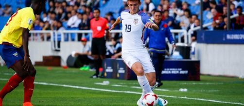 Josh Sargent in action against Ecuador ... - mlssoccer.om