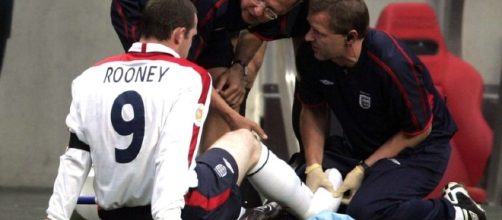 The end of Rooney's, and England's Euro 2004 tournament