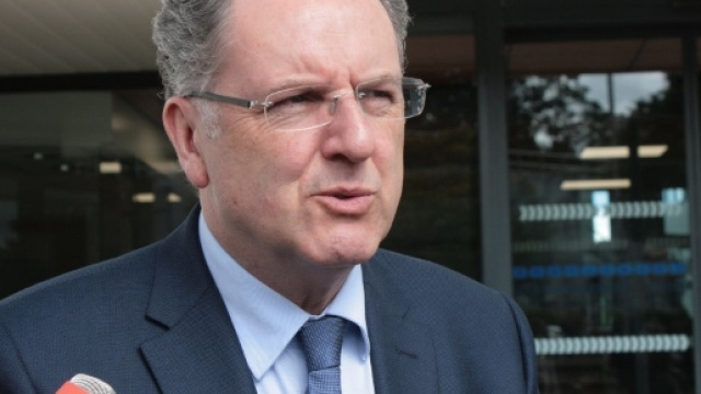 Quimper. Premier d&eacute;placement du ministre Richard Ferrand