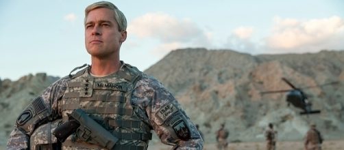 Brad Pitt as Gen. Glen McMahon in 'War Machine' | by FrancoisDuhamel / netflix.com - used with permission
