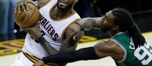 LeBron James photo via BN library