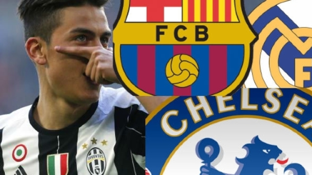 Dybala il Chelese il Barcellona il Real Madrid