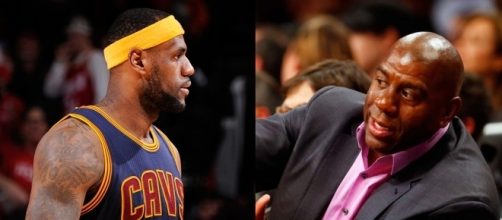 Magic Johnson congrats King James - cavsnation.com