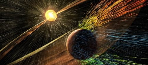 NASA reveals how Mars solar winds stripped the planet's atmosphere ... - dailymail.co.uk