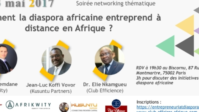 Comment la diaspora africaine entreprend &agrave; distance - Soir&eacute;e ... - eventbrite.fr