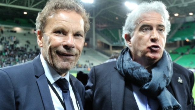 Roland Romeyer et Bernard Ca&iuml;azzo auront du pain sur le planche cet &eacute;t&eacute; (cr&eacute;dit photo: But! Saint-Etienne)