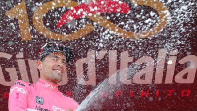 Tom Dumoulin, vincitore del Giro d'Italia 2017