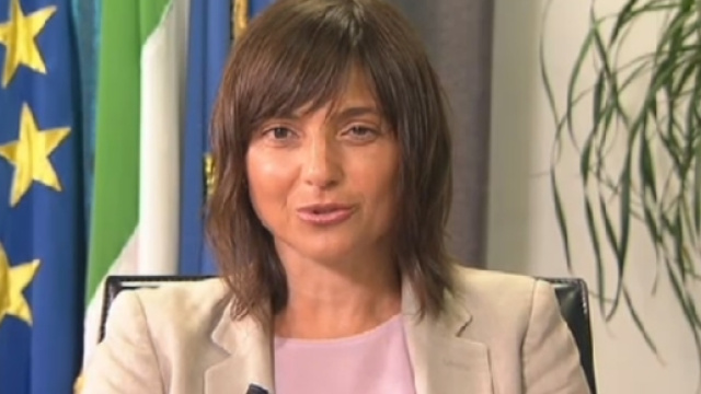 Debora Serracchiani del PD parla di attualit&agrave; politica