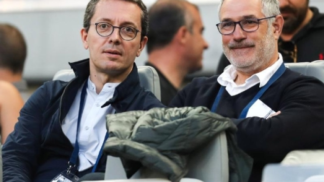 Jacques-Henri Eyraud et Andoni Zubizarreta