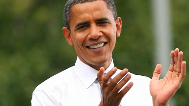 Barack Obama a Milano oggi, 9 maggio 2017.