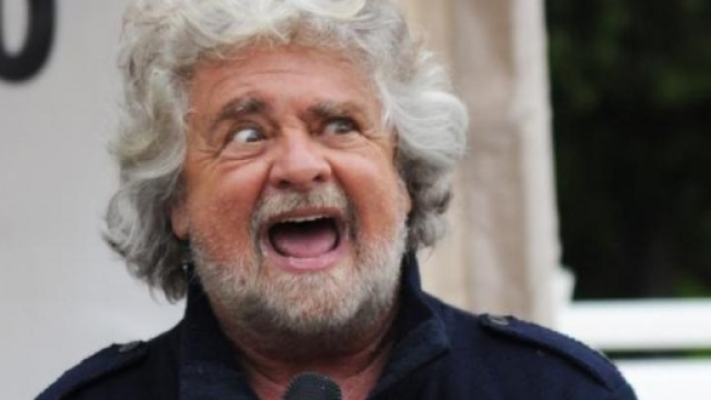 Beppe Grillo in una foto pubblicata da radicaliroma.it