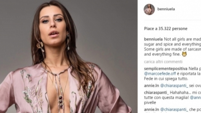 Federica Beninc&agrave; ha smentito la crisi con Marco Cartasegna