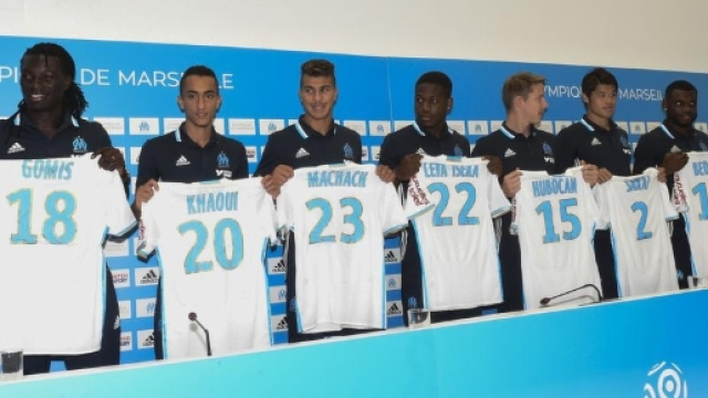 Les joueurs recrut&eacute;s par l'OM en 2016